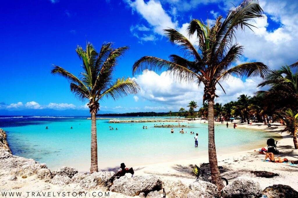Gite Cajou Dans Jardin Tropical Ventile A Sainte-Anne Exterior photo